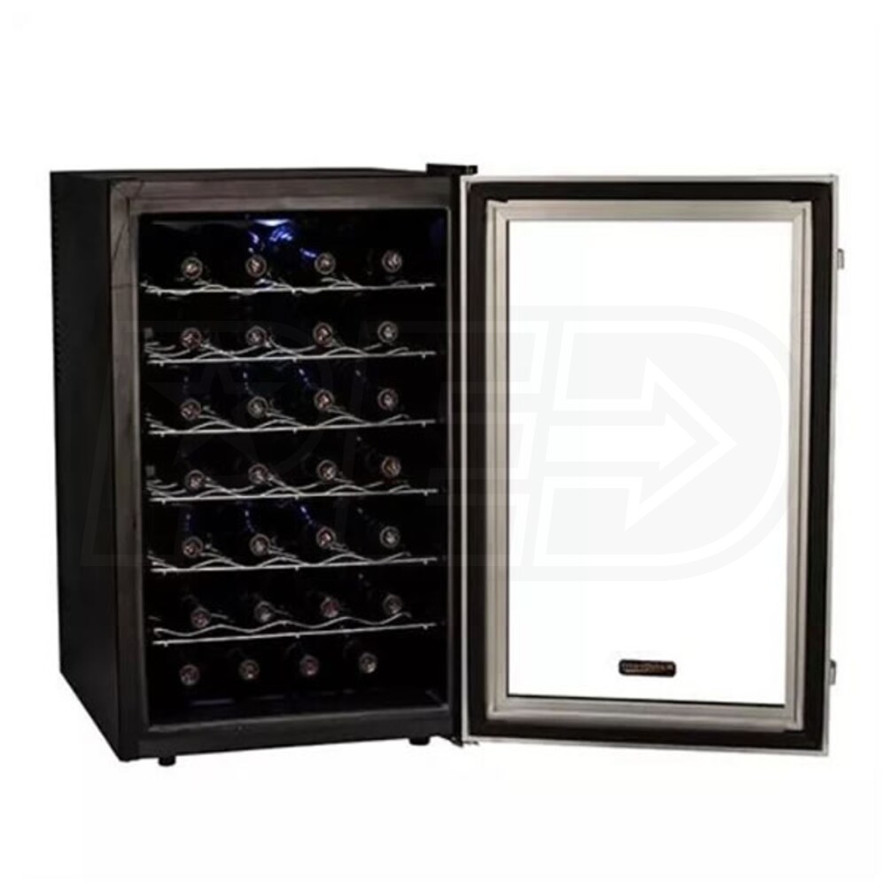 Koldfront TWR282SKF 28 Bottle 18Inch Free Standing Wine Cooler