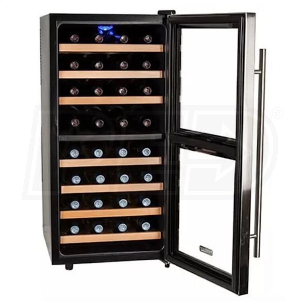 Koldfront TWR327ESSSD 32 Bottle 16Inch Free Standing Wine Cooler