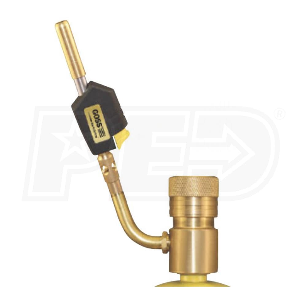 Goss GHT-100L Soldering Brazing Torch Hot Turbine Flame and Piezo Lighter Tip