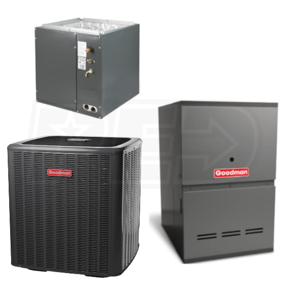 Goodman GSXC1848GCVC8080D 4.0 Ton Cooling 80k BTU/Hr Heating Air