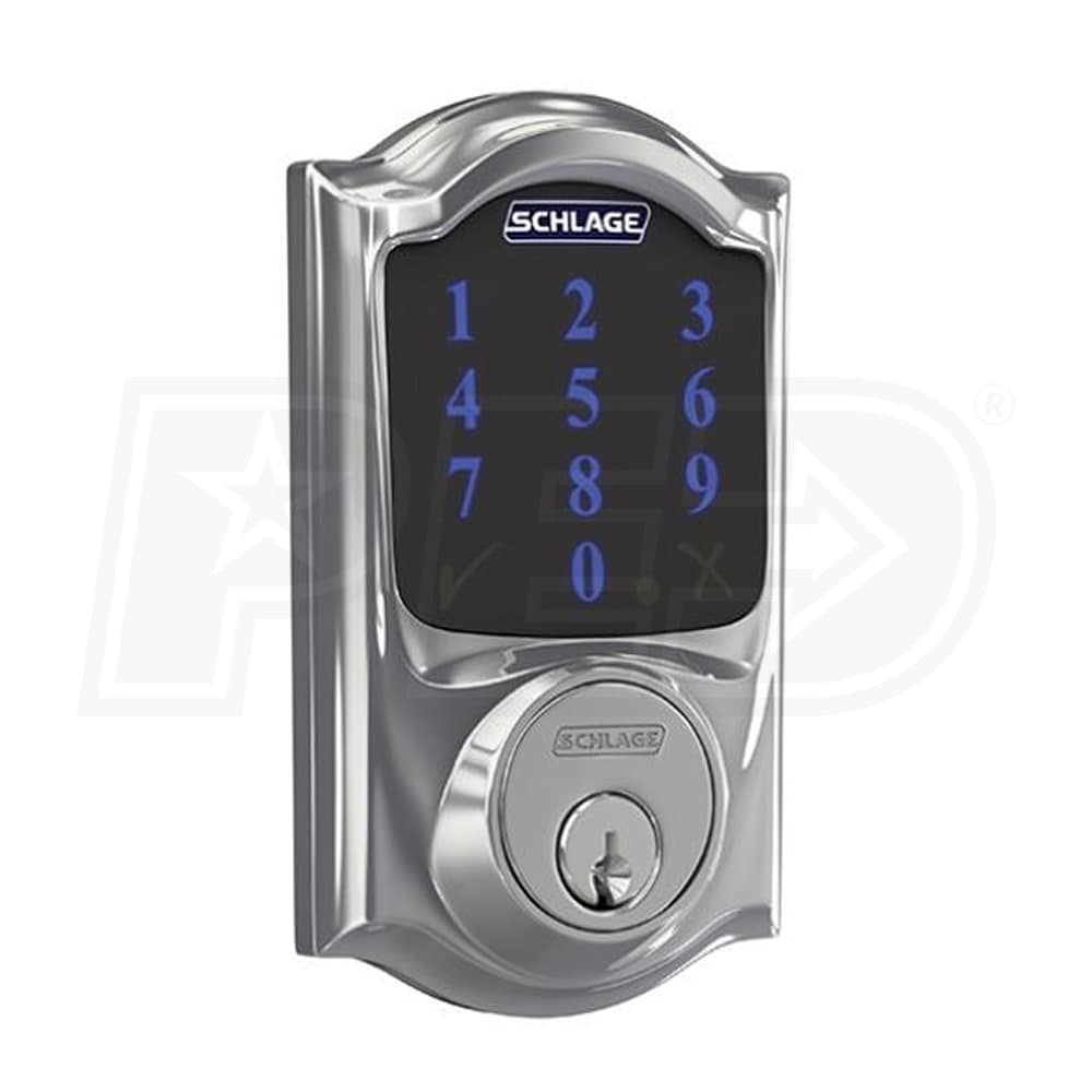Schlage BE469ZP CAM 625 Connect™ Camelot Smart Deadbolt with
