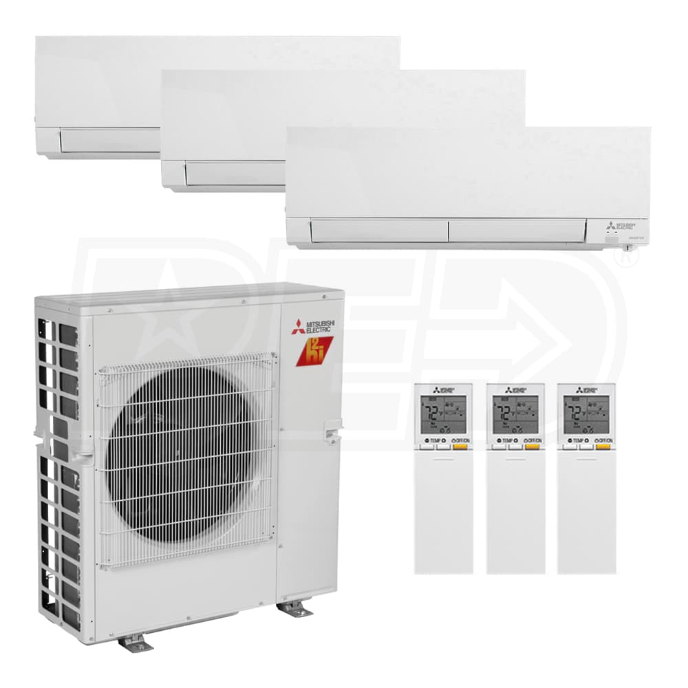 Mitsubishi MXZ-3C30NAHZ3-U1 3-MSZ-FS09NA