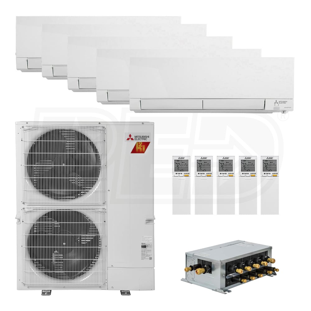 Mitsubishi MXZ-5C42NAHZ2-U1 4-MSZ-FS09NA MSZ-FS09NA