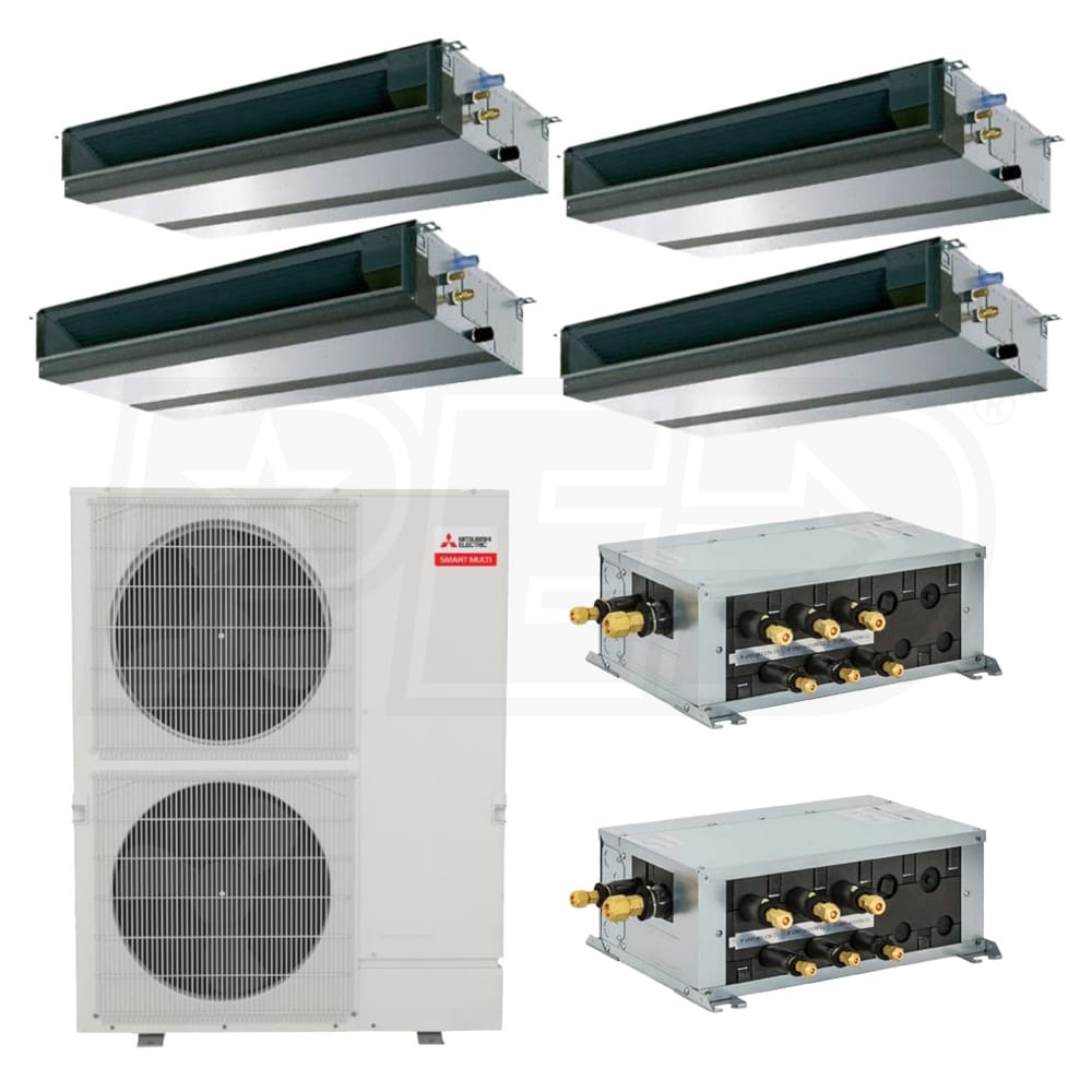 Mitsubishi MXZ-SM48NAM2 3-SEZ-KD12NA4 SEZ-KD18NA4 Concealed