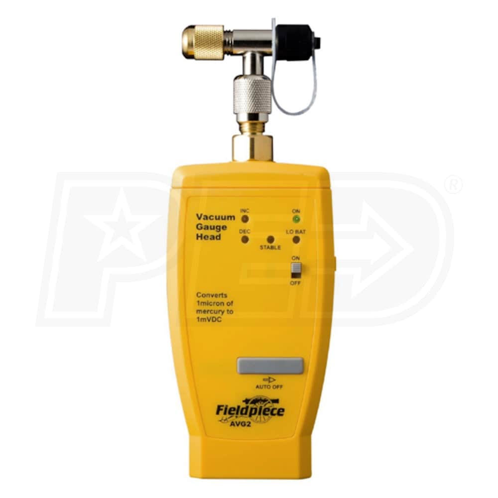 Fieldpiece AVG2 Digital Vacuum Gauge Accessory Head Microns