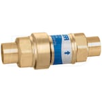 Caleffi FlowCal Compact Automatic Flow Balancing Valve 1/2" Sweat Connections, Low-Lead Brass