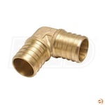 WSD BL46, PEX 1/2'' x 3/4'' Barbed Elbow Fitting