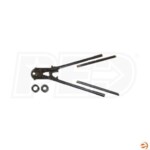 WSD MPT-Kit, PEX Manual Press Tool Kit, 1/2'', 3/4'', 1'' Inserts