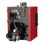 Crown Boiler KSZ100 - 89K BTU - 83.5% AFUE - Steam Oil Boiler - Chimney Vent - Includes Tankless Coil