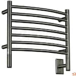 Amba Jeeves HCB-20 H Curved Electric Towel Warmer, Brushed, 20-1/2
