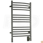 Amba Jeeves CCB-20 C Curved Electric Towel Warmer, Brushed, 20-1/2