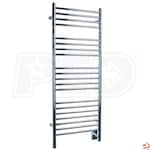 Amba Jeeves DSP-20 D Straight Electric Towel Warmer, Polished, 20-1/2