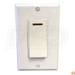 Amba Amba Pilot Light Switch ATW-SA, Almond