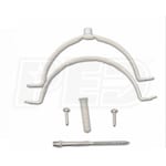 Viessmann 80/125 to 80/80 mm - Coaxial Flue Pipe Adapter