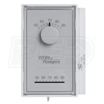 White Rodgers 1 Heat Mechanical Mercury Free Thermostat w/ Heat Off