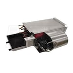 Williams 'H' Series Horizontal Fan Coil, Right Piping, 115V, 3 Coil Rows (CW or HW with Electric Heat) - 1,200 CFM, 108,120 BTU