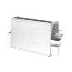 Williams 'L' Series Concealed Floor Console Fan Coil, Left Piping, 115V, 5 Coil Rows (3 CW 2 HW) - 600 CFM, 53,080 BTU