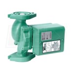 Taco 0010 - 1/8 HP - Variable Speed Circulator Pump - Cast Iron - Variable Voltage - Flange - Integral Flow Check