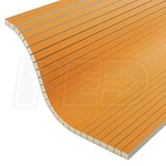 Schluter KERDI-BOARD-V - 1" Thick - Grooved Waterproof Substrate & Building Panel - 24-1/2" W x 96" L - Qty. 4