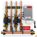 Watts Radiant HydroNex - 5 Circuit - Distribution Direct Panel - 5 Circulators - Watts Radiant 1558 Circulator