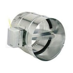 Aprilaire 8'' Motorized Zone Damper with Actuator - Round - Normally Closed/Power Open