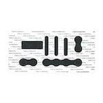 LG Remote Escutcheon Kit - Qty: 10