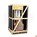 Caleffi 50 Gal Complete Solar Water Heating System, Single Coil, One 4' x 6.5' Collector 