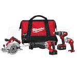 Milwaukee 2694-24 - M18&trade; Lithium-Ion 4-Tool Combo Kit