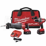 Milwaukee M18T FUELT 2-Tool Combo Kit: 1/2
