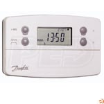Danfoss TP7000 Battery Powered One Stage Heat Programmable Thermostat, ON/OFF or Chrono Control, Built-in Sensor