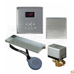 Mr. Steam  Butler Package 1, Square eTEMPO/Plus Control, Brushed Bronze Finish, With AromaSteam Head & Steam Genie 