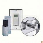 Mr. Steam Valet Package for Series 200 Towel Warmers, Includes Robe Hook, Essential Oil & Digital Timer w/ Wall Plate, White