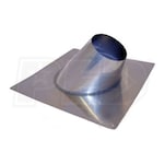 Noritz Stainless Steel 4" Diameter Venting Flat Roof Flashing, For NR71, NR98, NR111, NR199, NC250 & NH Series