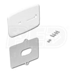 White Rodgers F61-2510 Wallplate For 1F70 Series Thermostats w/ Adapter Plate, 6-1/2\