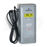 White Rodgers 1609-103 Refrigeration Temperature Control - Close on Rise - 10\' Capillary and -30°F to 90°F Range