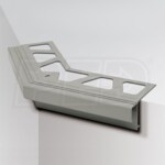 Schluter BARA-RTK - 135 Degree Outside Corner for Balcony Edging Profiles - 2-1/2
