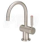InSinkErator® Indulge Modern - Hot Water Faucet - Satin Nickel Finish