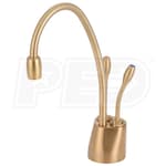 InSinkErator® Indulge Contemporary - Hot/Cold Water Faucet - Brushed Bronze