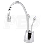 InSinkErator® Indulge Contemporary - Hot/Cold Water Faucet - Chrome Finish
