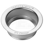 InSinkErator® - Sink Flange - Brushed Stainless Steel 