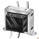 Honeywell General Purpose Transformer, 120V Primary Voltage, Includes Metal End Bells