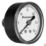 Honeywell Pressure Indicating Gauge, 0 to 30 PSI scale 