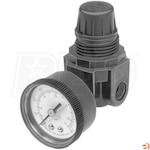 Honeywell Miniature Pressure Regulator, includes 0-60 PSI gauge, 0-60 PSI 