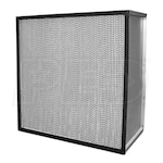 Flanders Alpha Cell - 23.375'' x 23.375'' x 11.5'' - Standard Capacity HEPA Filter - Pureform Style - 99.99% Efficiency