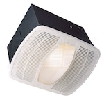 Air King AK100L - 100 CFM - Deluxe Bathroom Exhaust Fan - Ceiling Mount - 4" Duct - With Light