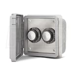 InfraSave EL Series - Dual Variable Control w/ Weatherproof Cover - Flush Mount