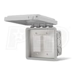 InfraSave EL Series - Dual On/Off Control w/ Weatherproof Cover - Flush Mount