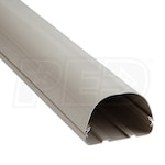 Fortress Line Set Cover 4-1/2" Straight Ducting Ivory
