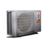 Mitsubishi - 18k BTU - FH-Series H2i Outdoor Condenser w/ Base Pan Heater - Single Zone Only