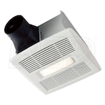 Broan Bathroom Fan Ultra Silent 80 CFM 0.8 Sones with Light and Grille